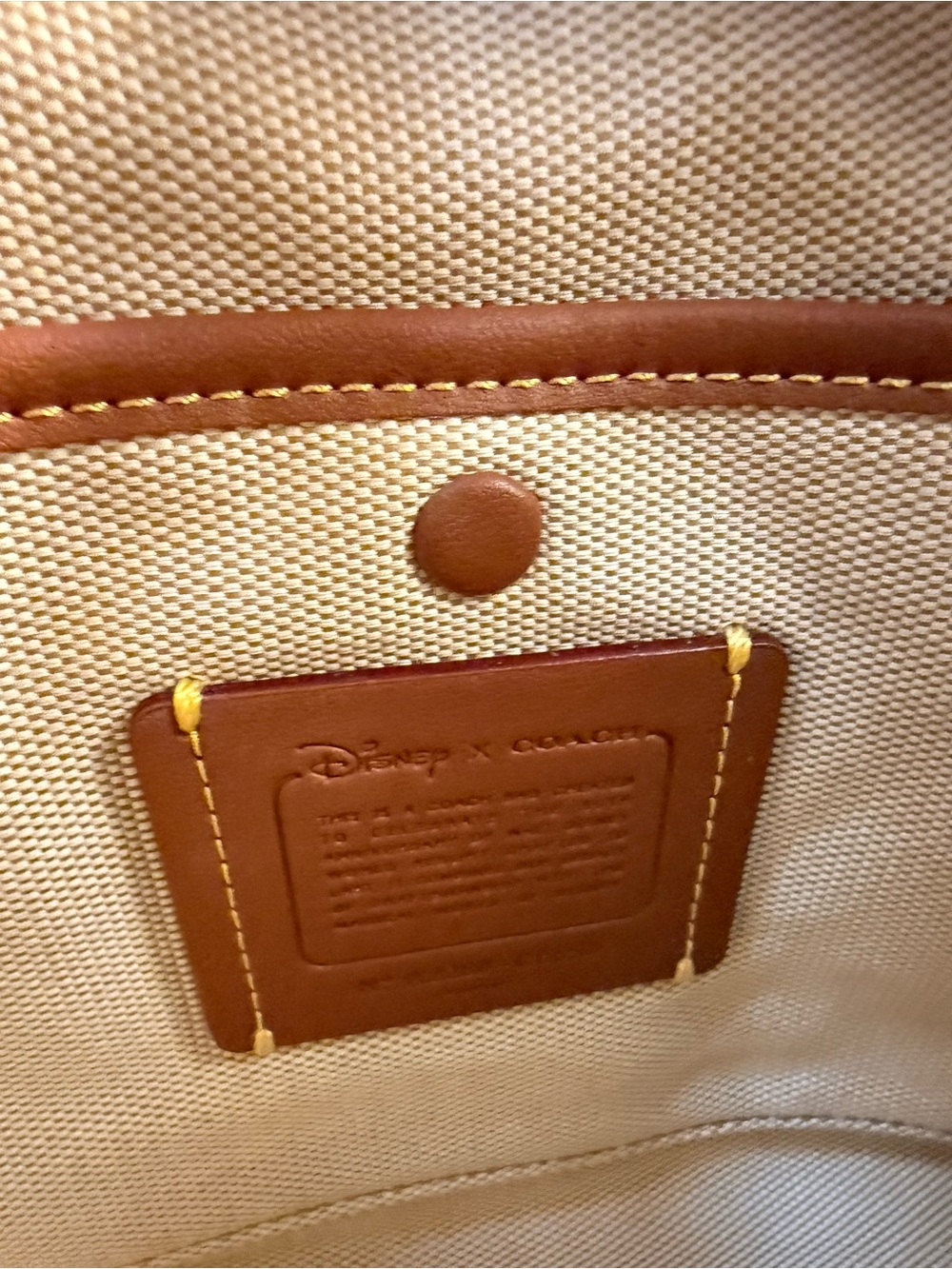 Coach Disney X Coach Rogue 25 In Signature Textile Jacquard With Mickey Mouse - Picture 13 of 16